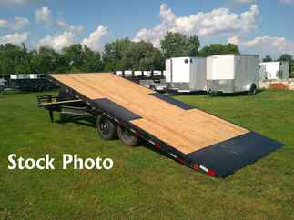 2026 PJ Trailer 102x24 T8 Equipment Deckover Tilt T8J2472BSTK-JA20
